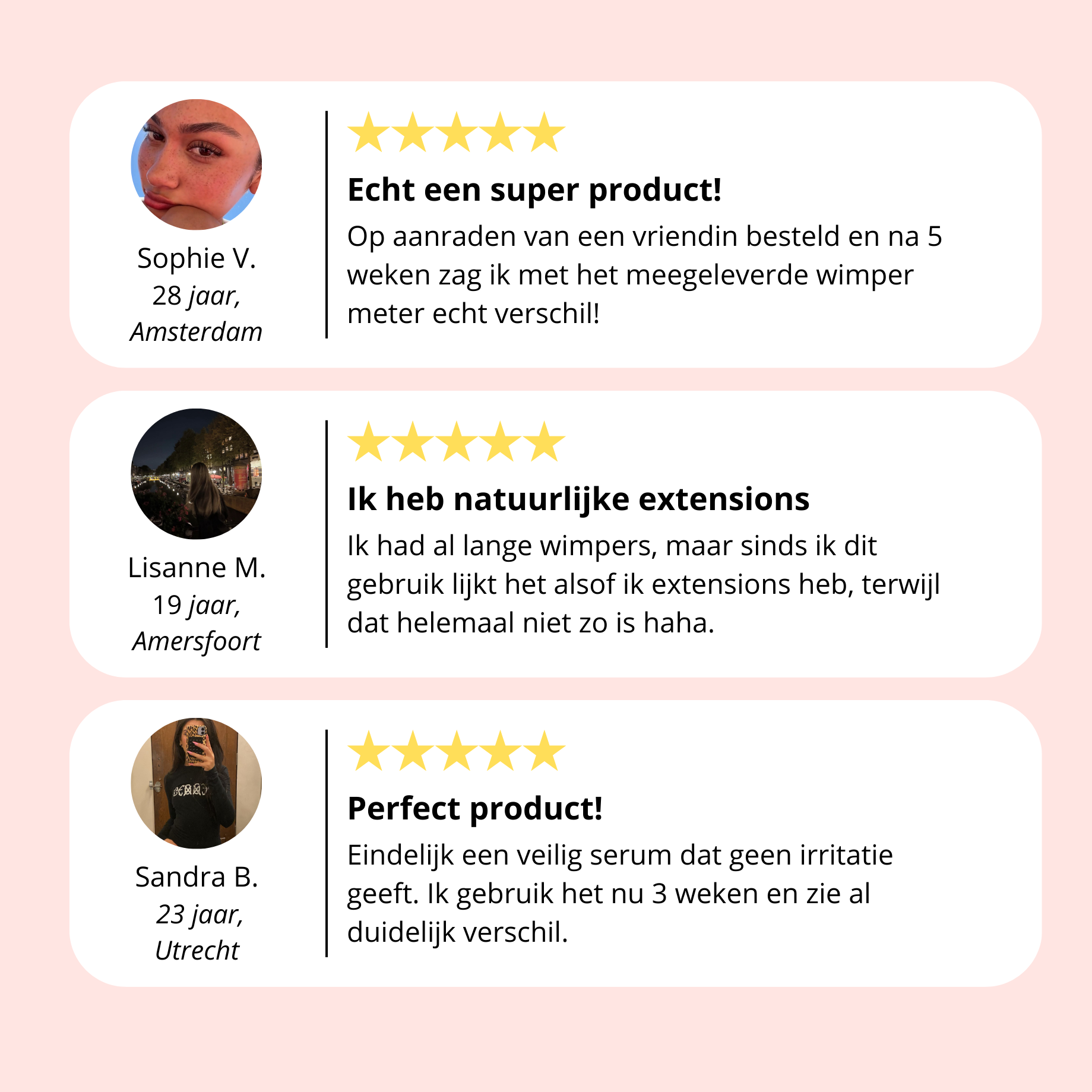 Prostaglandine-vrij wimperserum - veilig en dermatologisch getest