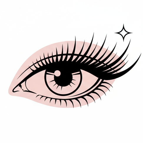 Zichtbaar langere en vollere wimpers na gebruik van Lunevie wimperserum